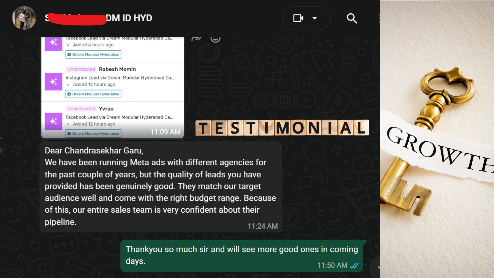 Handled 20k per day in Ads for an Interior Design firm from Banglaore